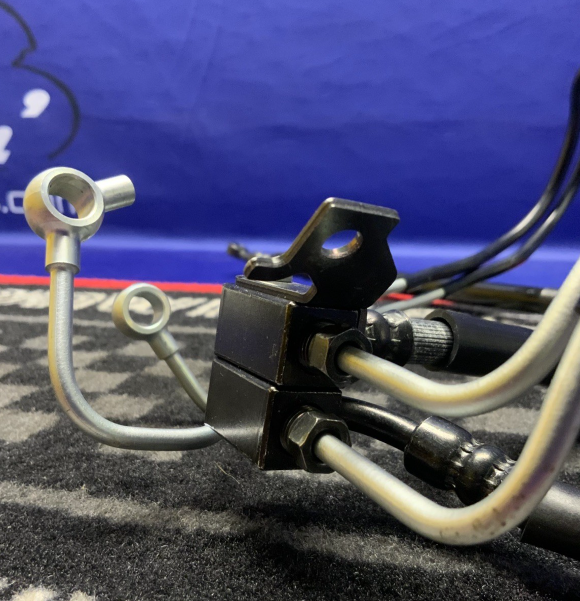 Yamaha Rear Brake Line Assembly YZF-R6 2017-2024 OEM BN6-2584D-01-00