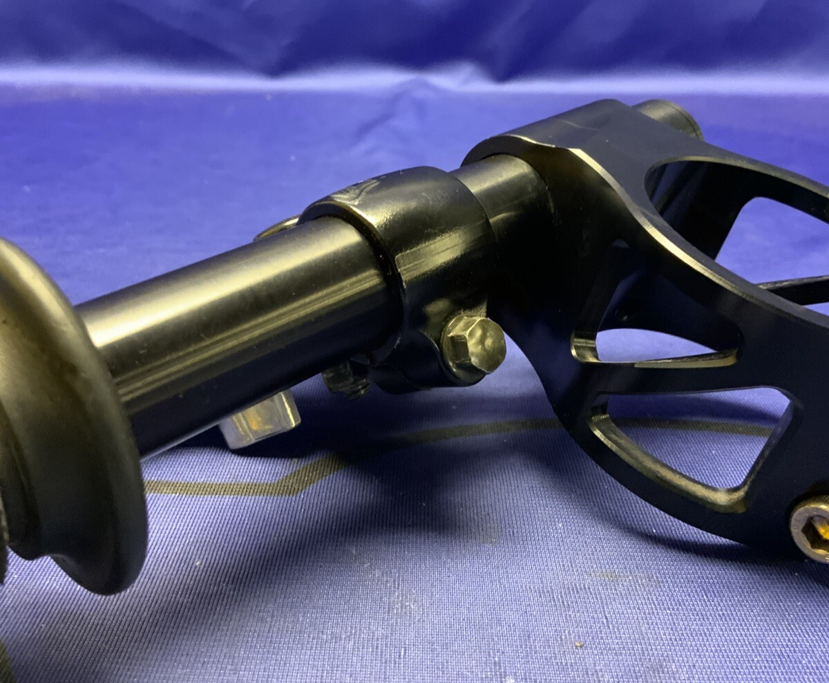 Driven Racing 50mm Clip-Ons W/ Suzuki Clutch Lever DCLO-48/50-BK