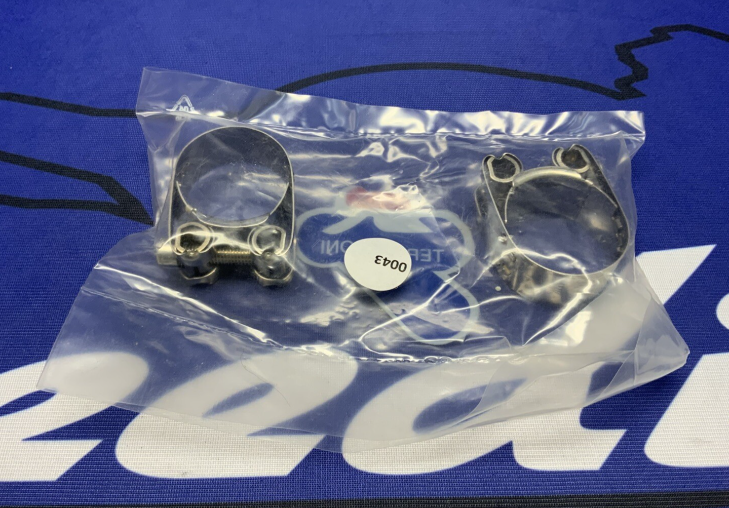 Ducati Homologated Muffler Hardware W/ Clamps Scrambler 2015-2016 OEM 96480741A