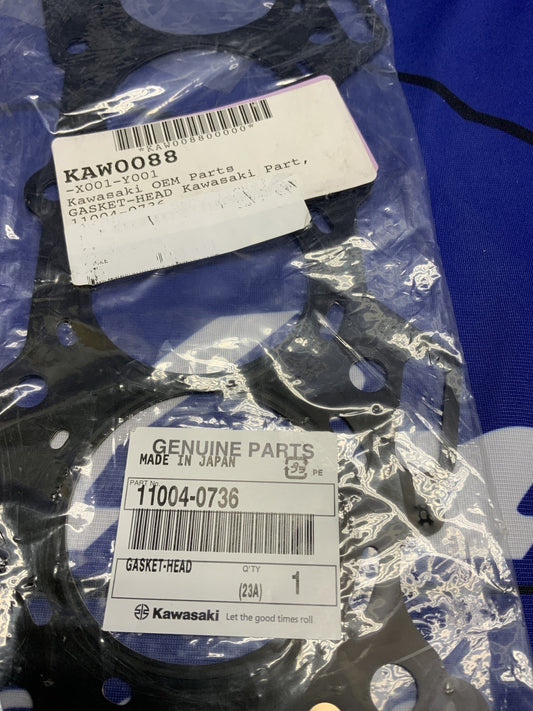 Kawasaki Cylinder Head Gasket Ninja ZX-6R 13-26 OEM 11004-0736