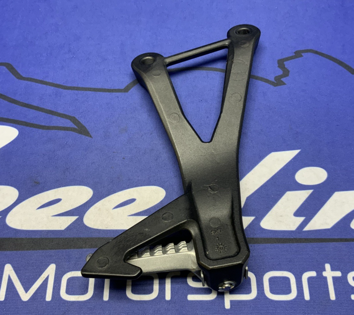 Kawasaki Left Passenger Foot Rest (Black) ZX-4R/RR 2023-2025 OEM 35063-1488-18R