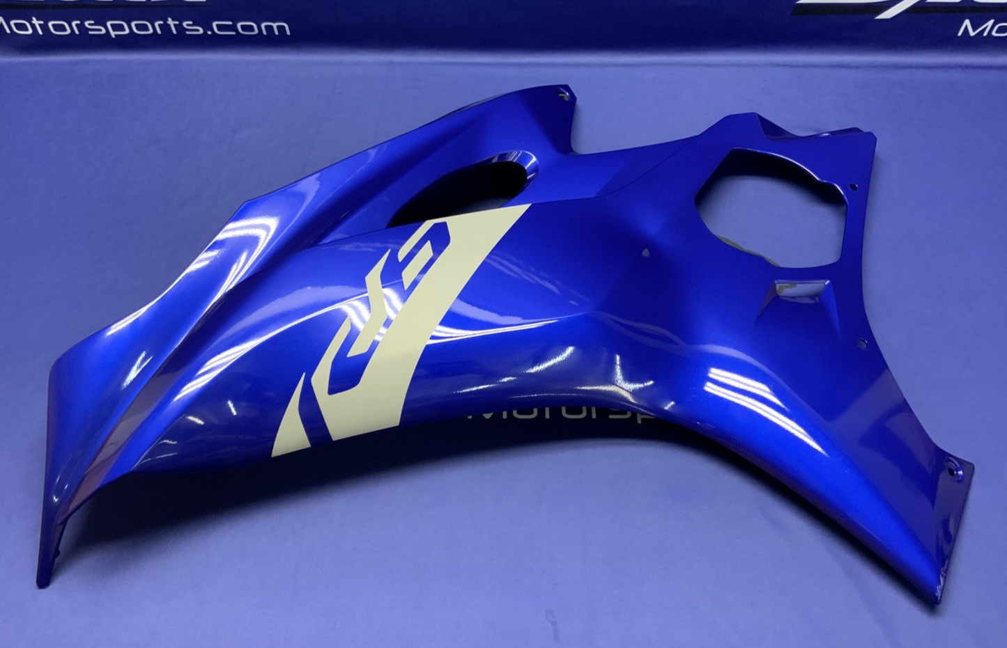 Yamaha Left Complete Fairing (Blue) YZF-R6 2017-2024 OEM BN6-W283U-90-P0