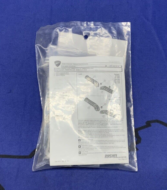 Ducati Foot Rest Pegs Left & Right Multistrada 2010-2014 OEM 96280121A