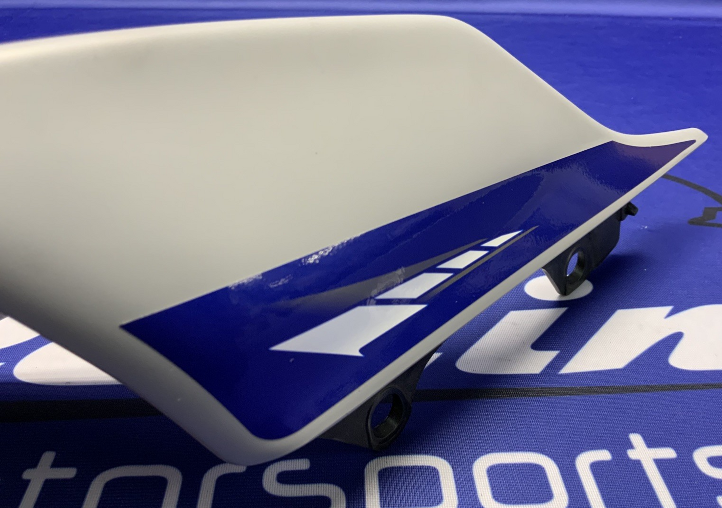 Yamaha Right Tail Fairing (Gray & Blue) YZF-R6 2017-2024 OEM BN6-W2172-50-P5