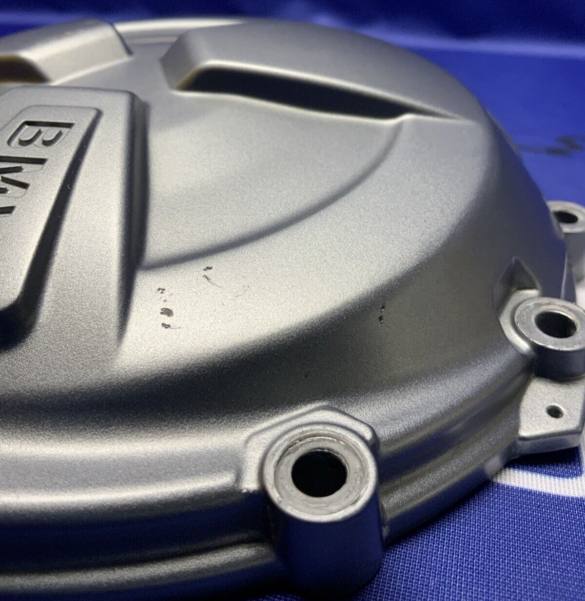 BMW Clutch Cover (Granite Gray) W/ Sound Damper M1000RR 2020-24 OEM 11149832012