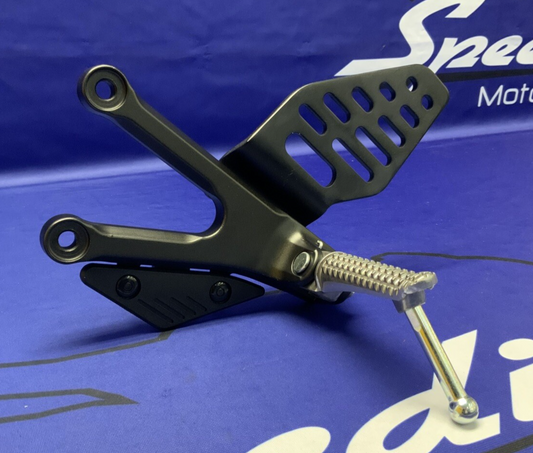 Yamaha Left Rearset (Black) YZF-R6 2012-2024 OEM 2C0-27442-10-00