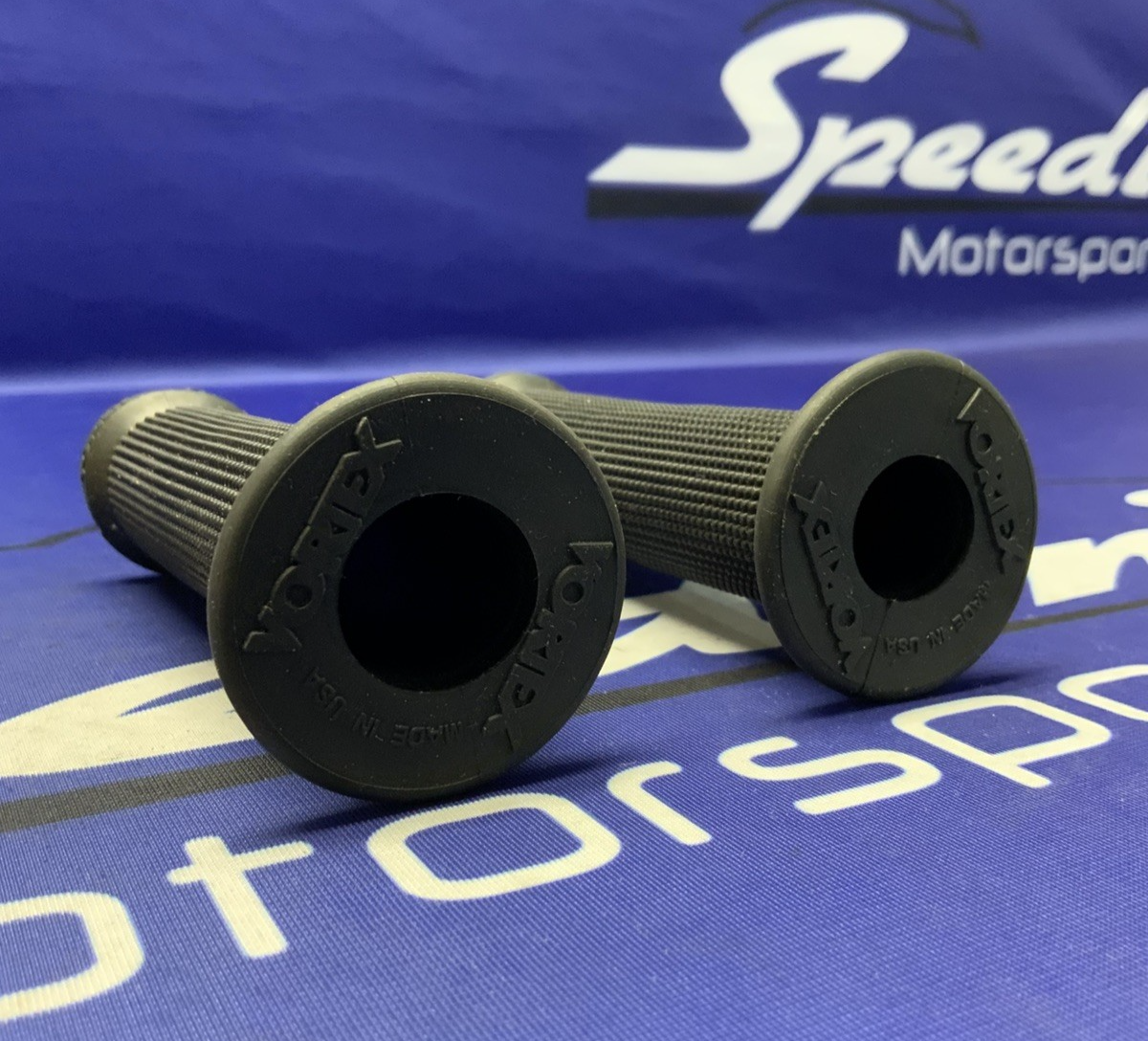 Vortex Racing Motorcycle Grip Set (Black) GR101