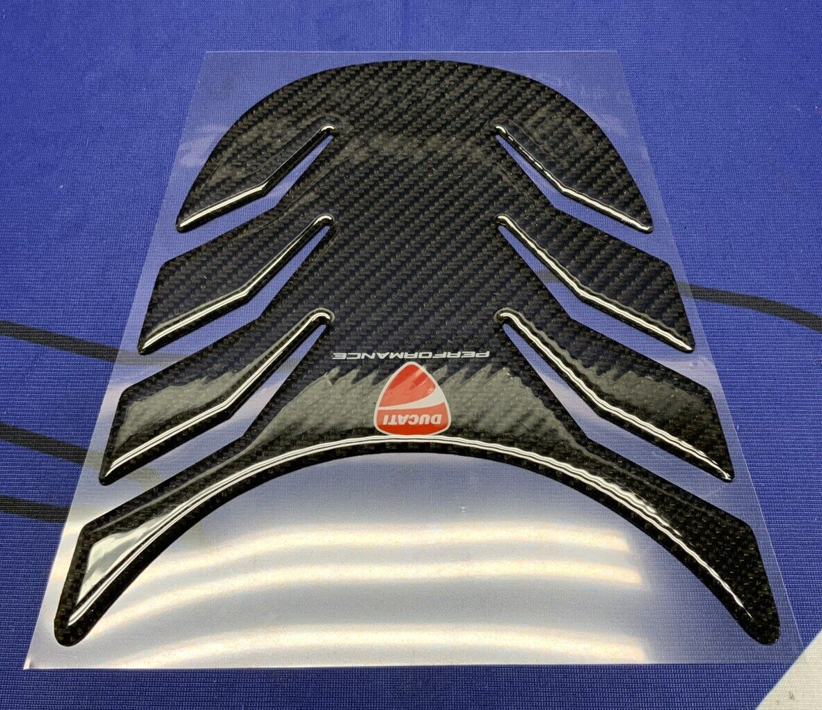 Ducati Performance Carbon Tank Guard Multistrada 1200 2010-2013 OEM 969A01710B