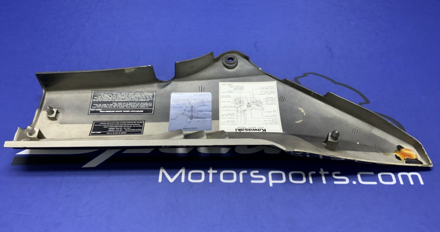 Kawasaki Right Lower Fairing (Black) GPZ1000R 1986-1987 OEM 36002-5160-T4