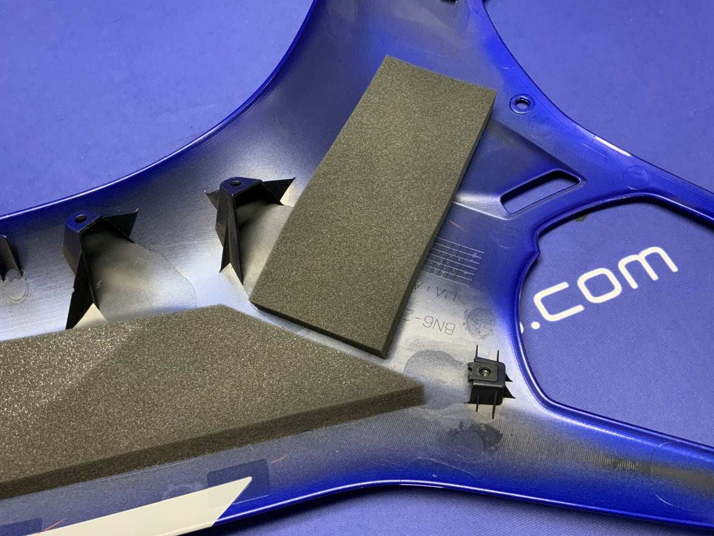 Yamaha Left Lower Fairing (Blue) YZF-R6 2017-2024 OEM BN6-W283U-90-P0
