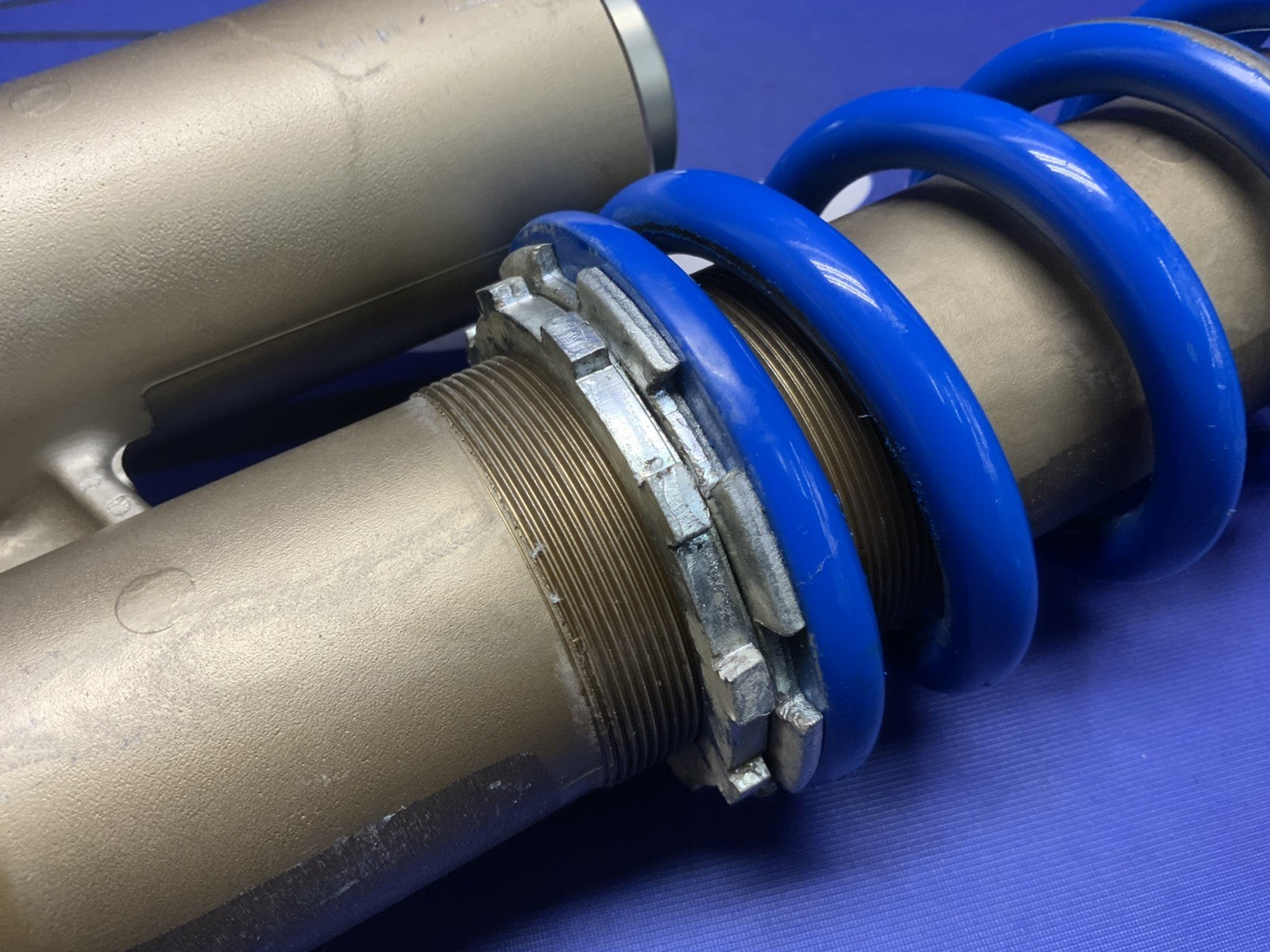 Suzuki Rear Shock Assembly (Blue) RMZ 250 2007-2009 OEM 62100-10H50-YKS