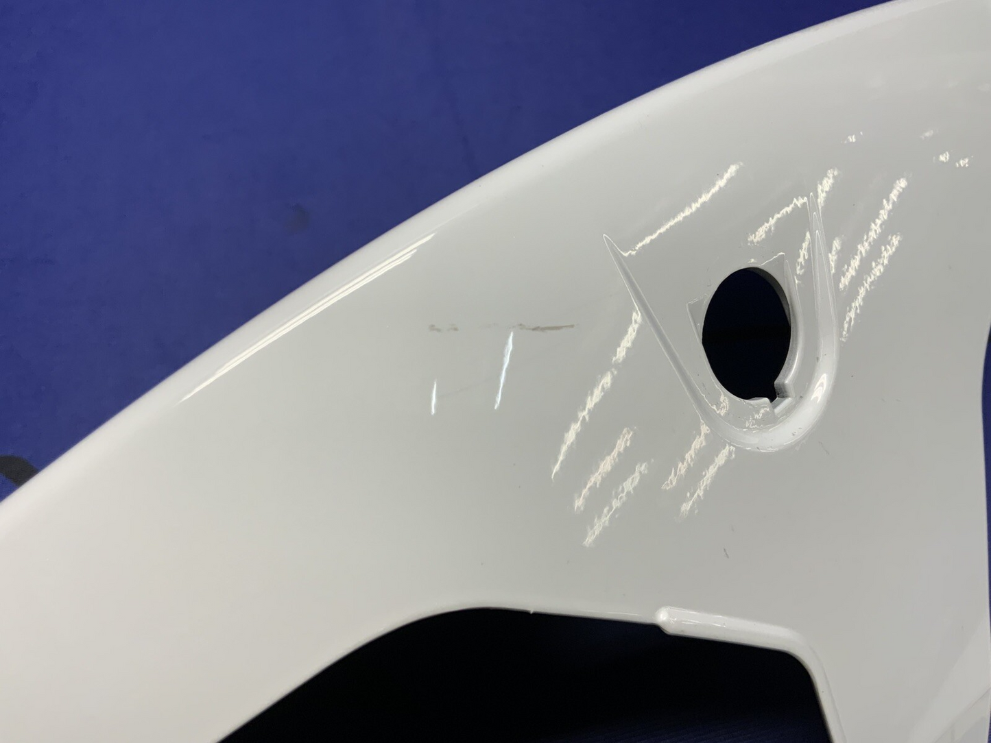 Suzuki Left Rear Frame Cover (White) GSX-8S/R 2023-2025 OEM 47210-25L00-QT7