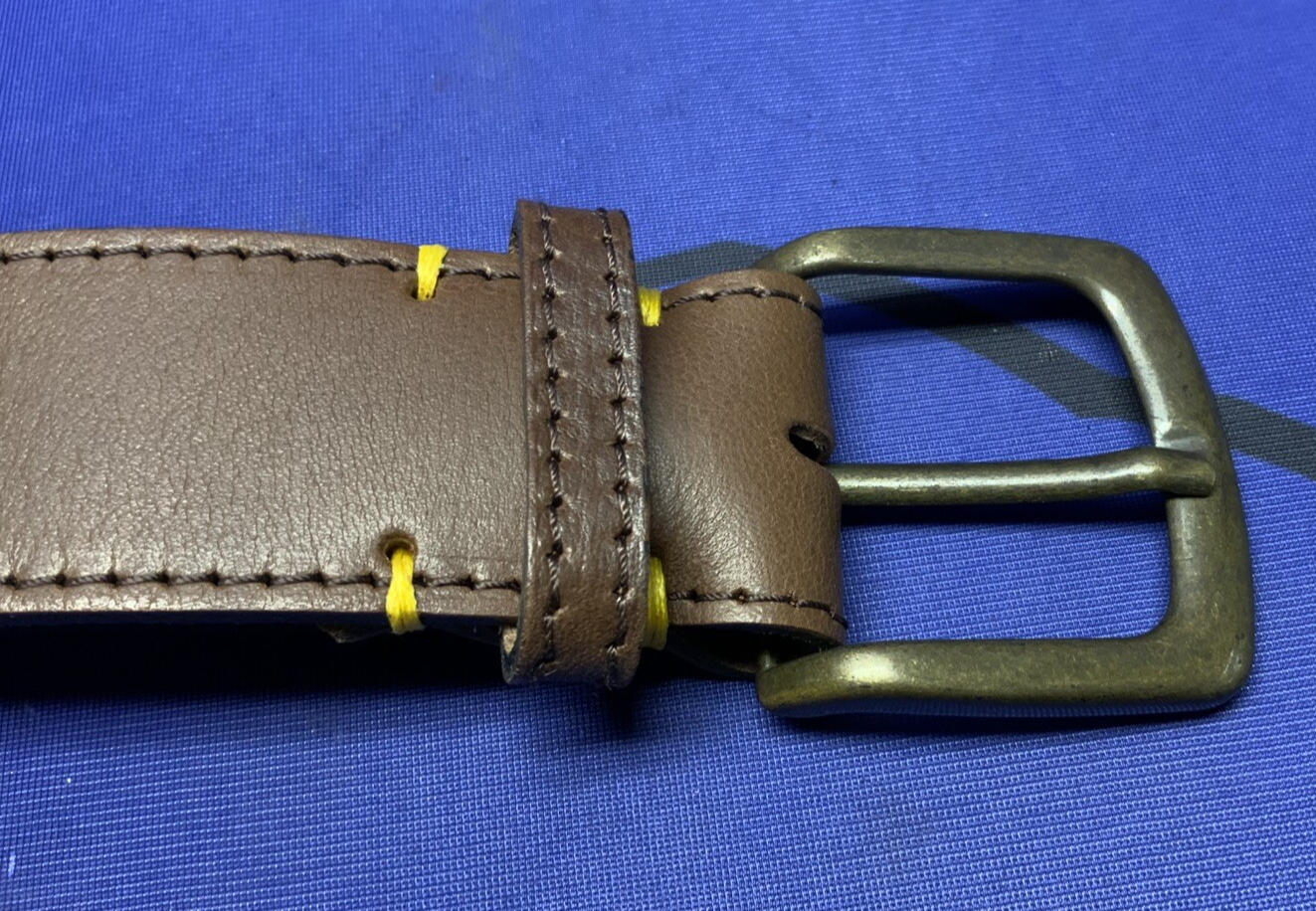 Ducati Scrambler Logo Leather Belt (Brown) 100 cm OEM 987691895
