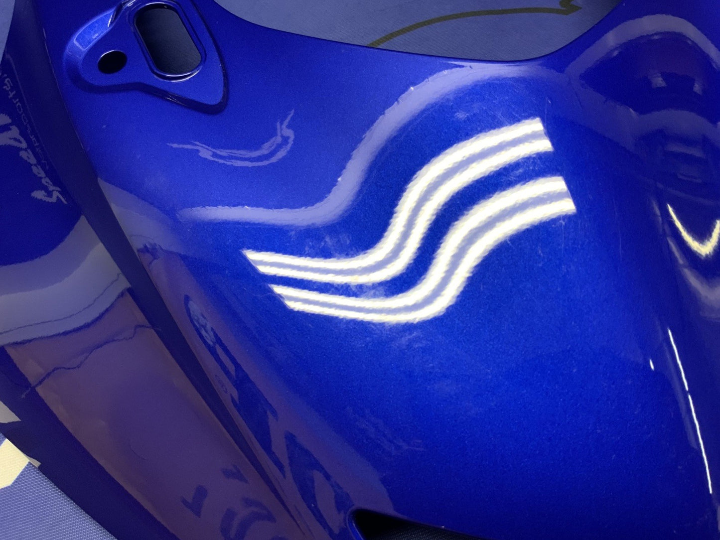 Yamaha Front Upper Cowling (Blue) YZF-R6 2017-2024 OEM BN6-Y283G-C0-P0