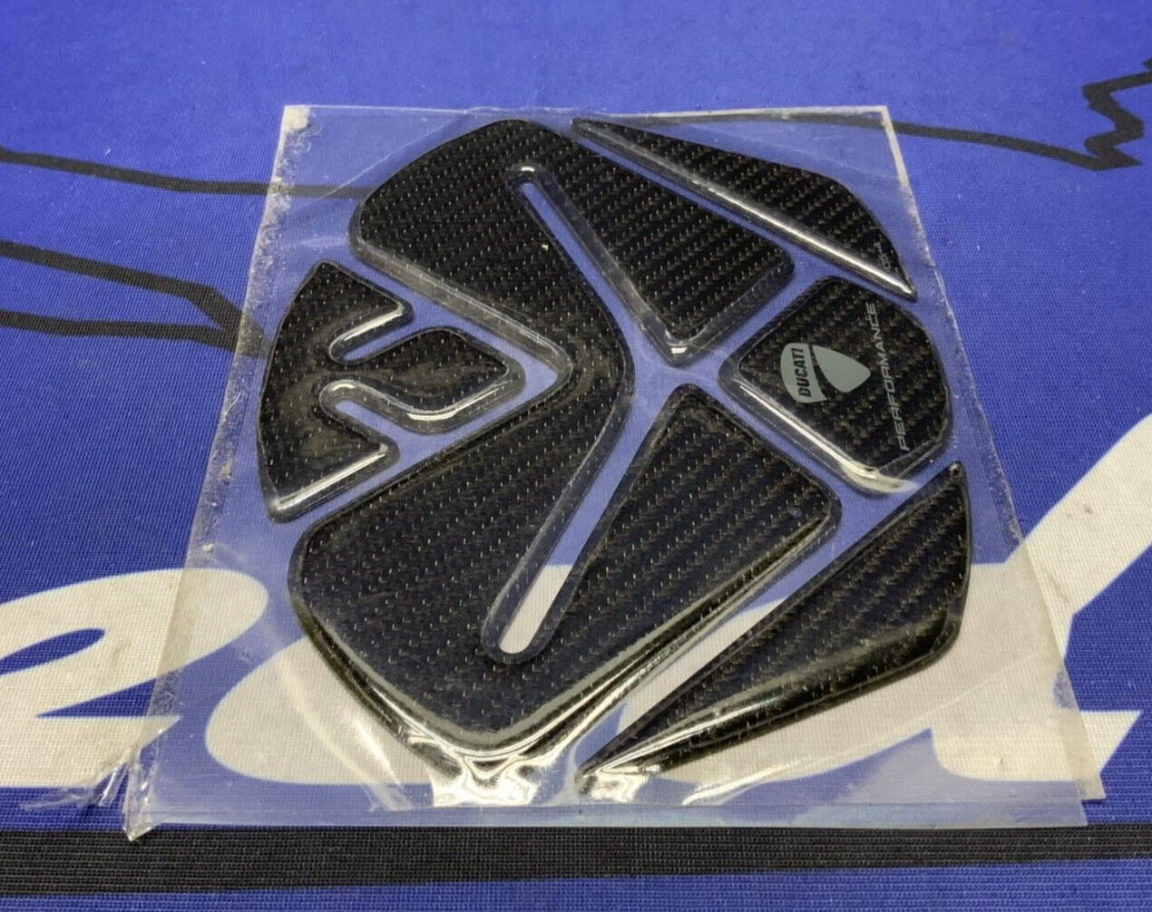 Ducati Performance Carbon Tank Guard Monster 696 2009-2013 OEM 96902210A