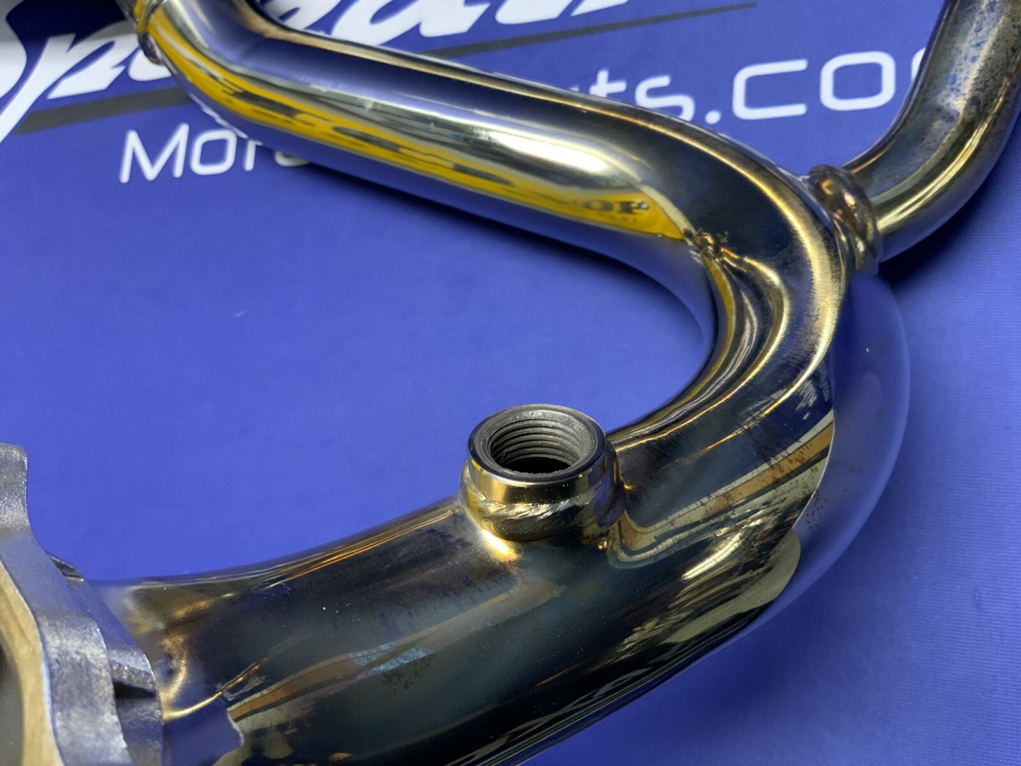 BMW Chrome Plated Exhaust Manifold R1250GS 2018-2023 OEM 18519829769