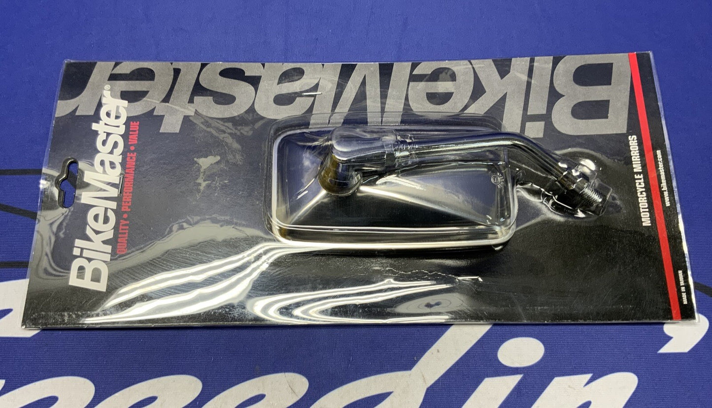 BikeMaster Universal Cruiser Mirror 10mm - Each - Stainless - 601125