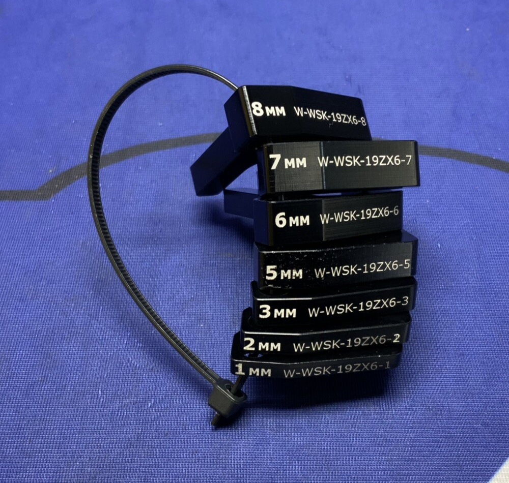 Graves Motorsports Shim Kit ZX-6R 2019-2020, ZX-10R/RR 2016-2020 W-WSK-19ZX6-01