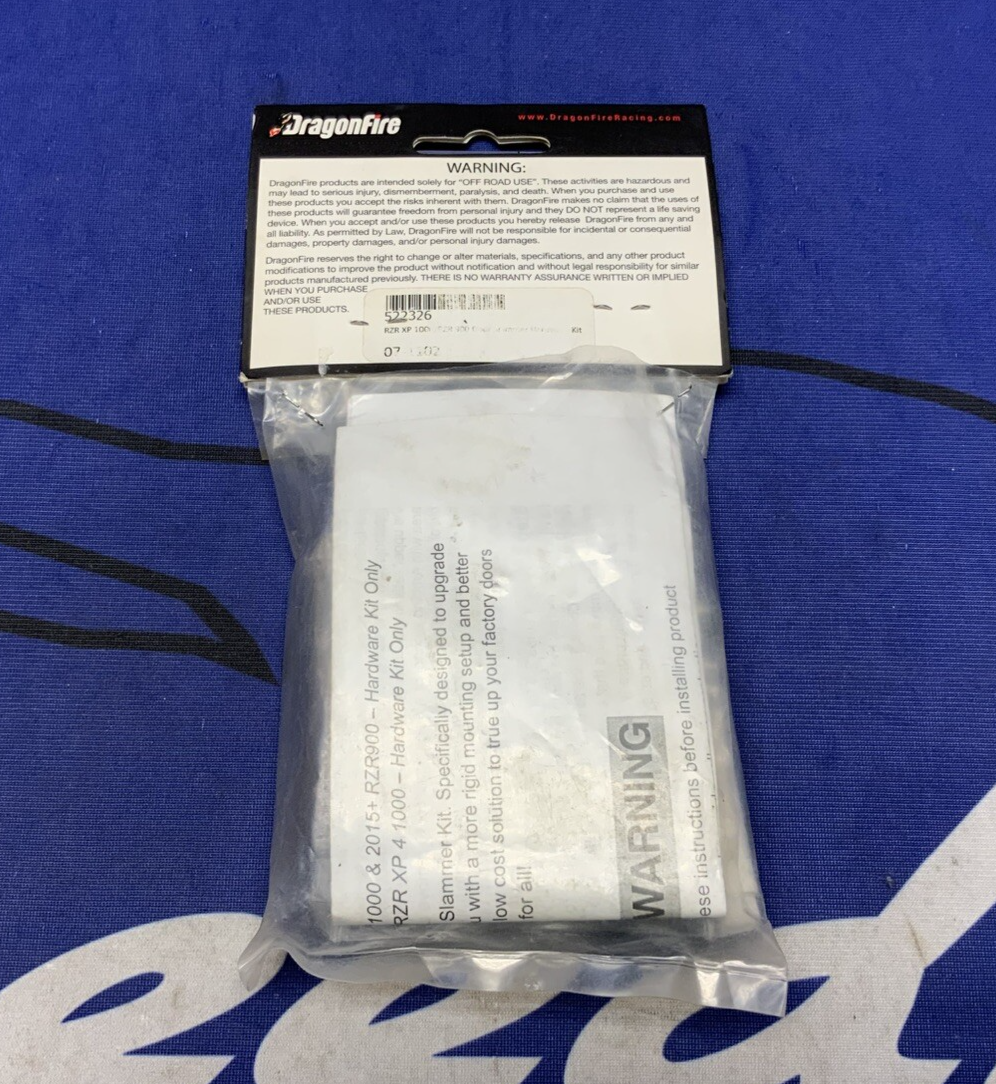 DragonFire Pursuit Door Panel Hardware Kit RZR 900 2015-2019 522326