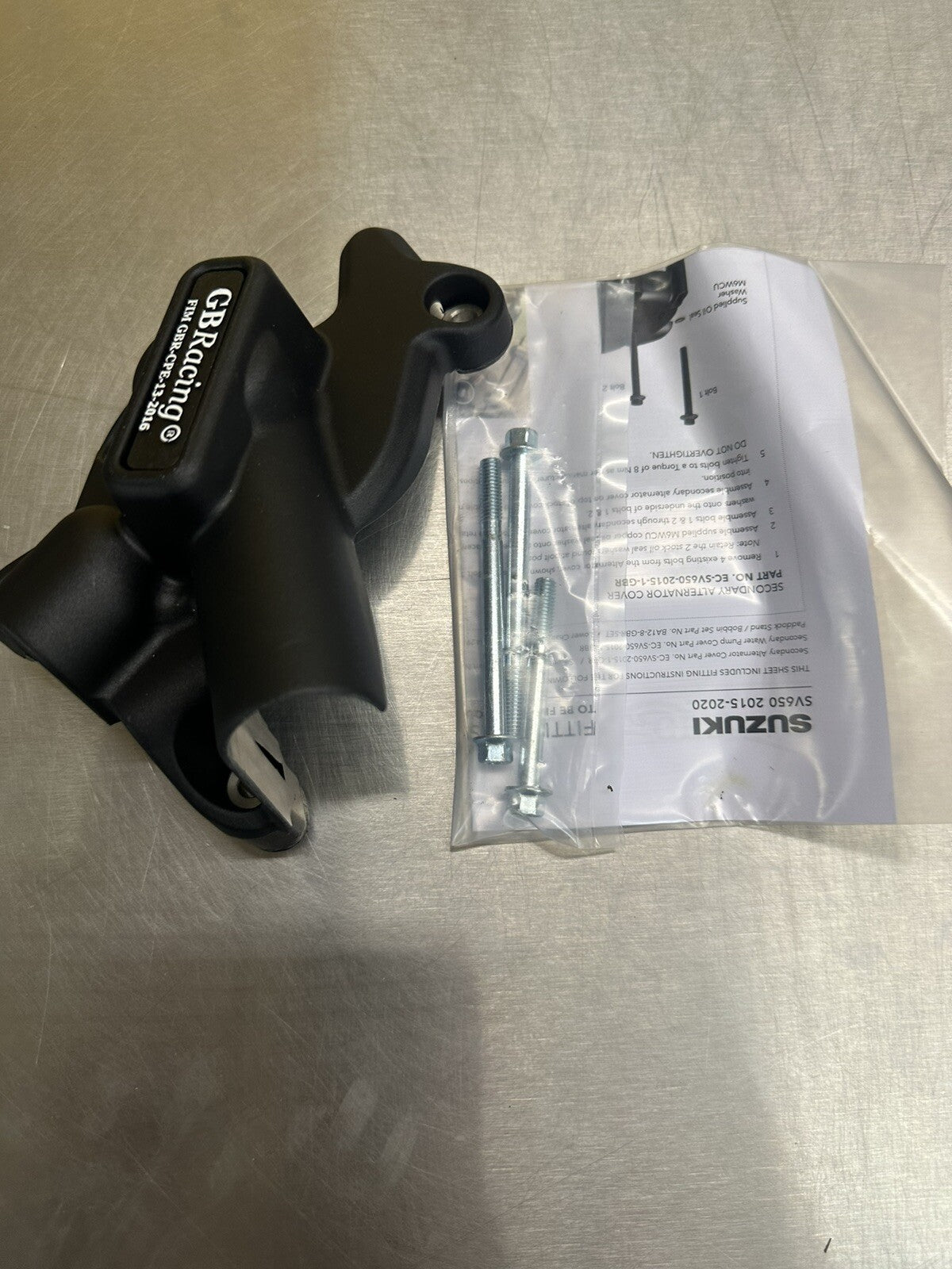 GB Racing Suzuki SV650 2015-2024 Secondary Water Pump Cover
