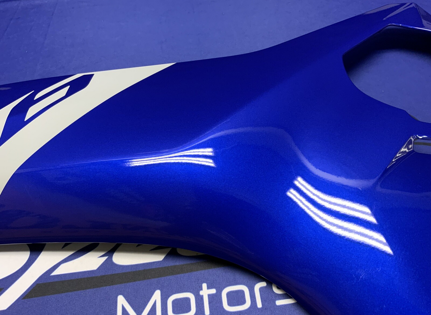Yamaha Left Lower Fairing (Blue) YZF-R6 2017-2024 OEM BN6-W283U-90-P0