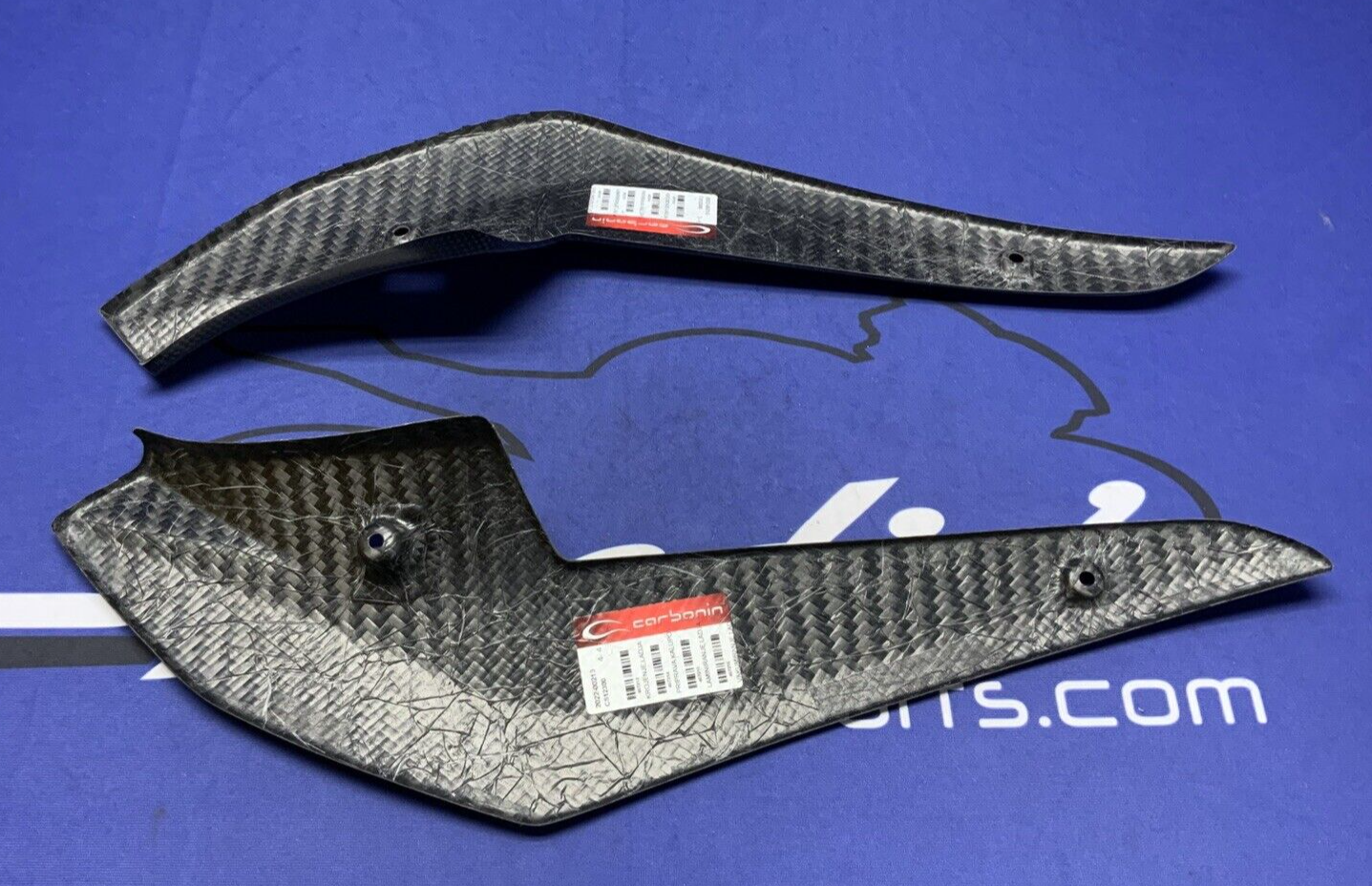 Carbonin Left & Right Frame Cover GSXR 1000/R 2017-2025 OEM CS12300