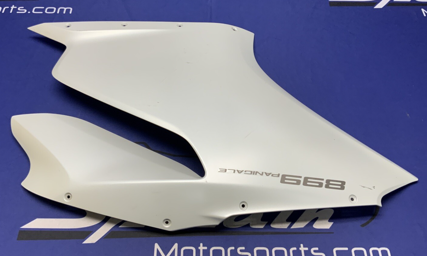Ducati Upper Left Fairing (White) Panigale 899 2014, 2015 OEM 48015521AW