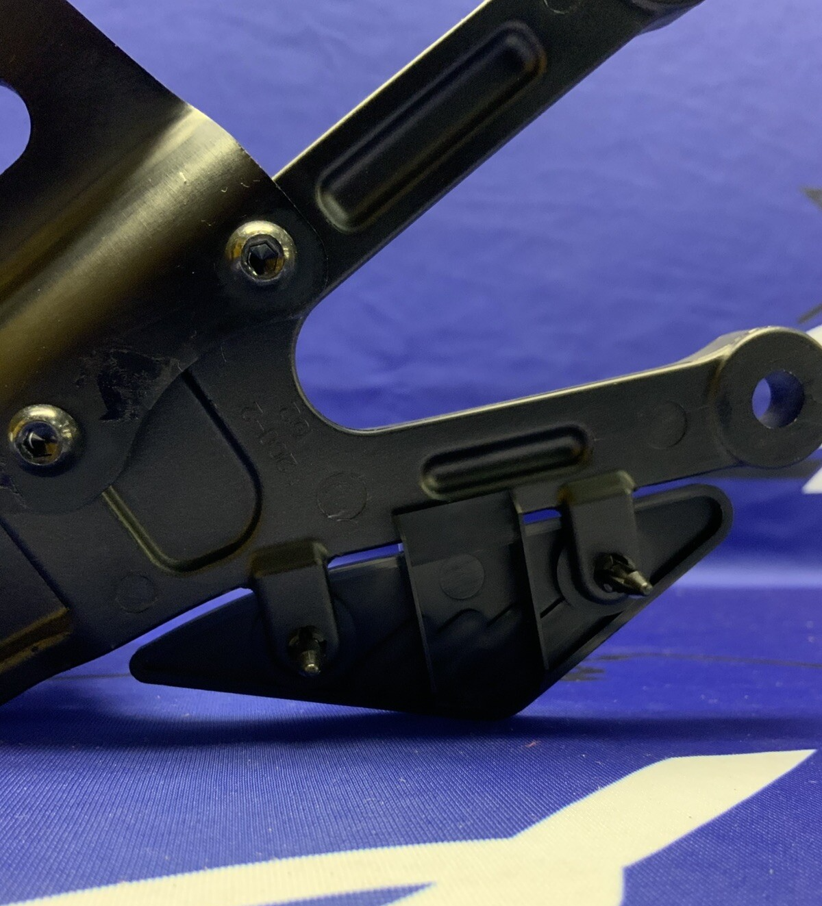 Yamaha Left Rearset (Black) YZF-R6 2012-2024 OEM 2C0-27442-10-00