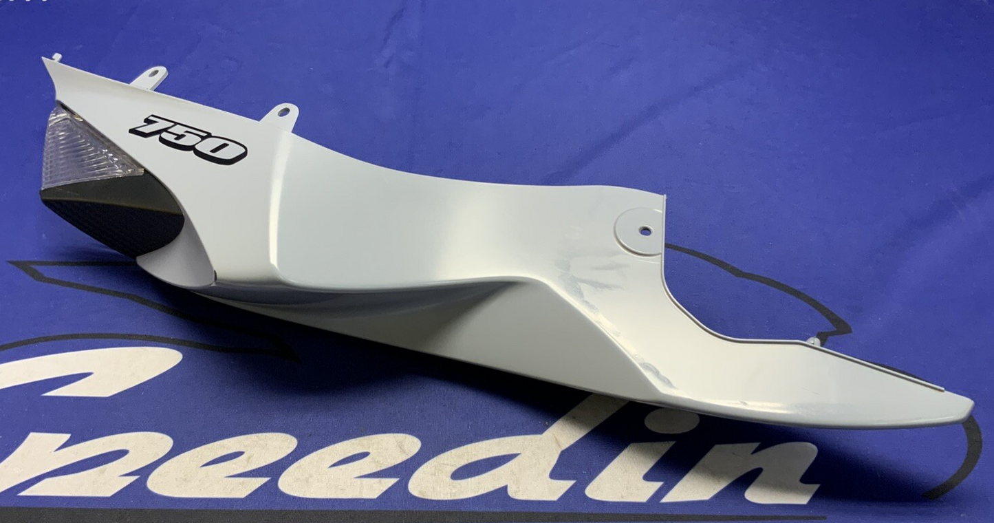 Suzuki Right Rear Frame Cover (Gray) GSXR 750/600 2011-2025 OEM 47100-15J10-QEB