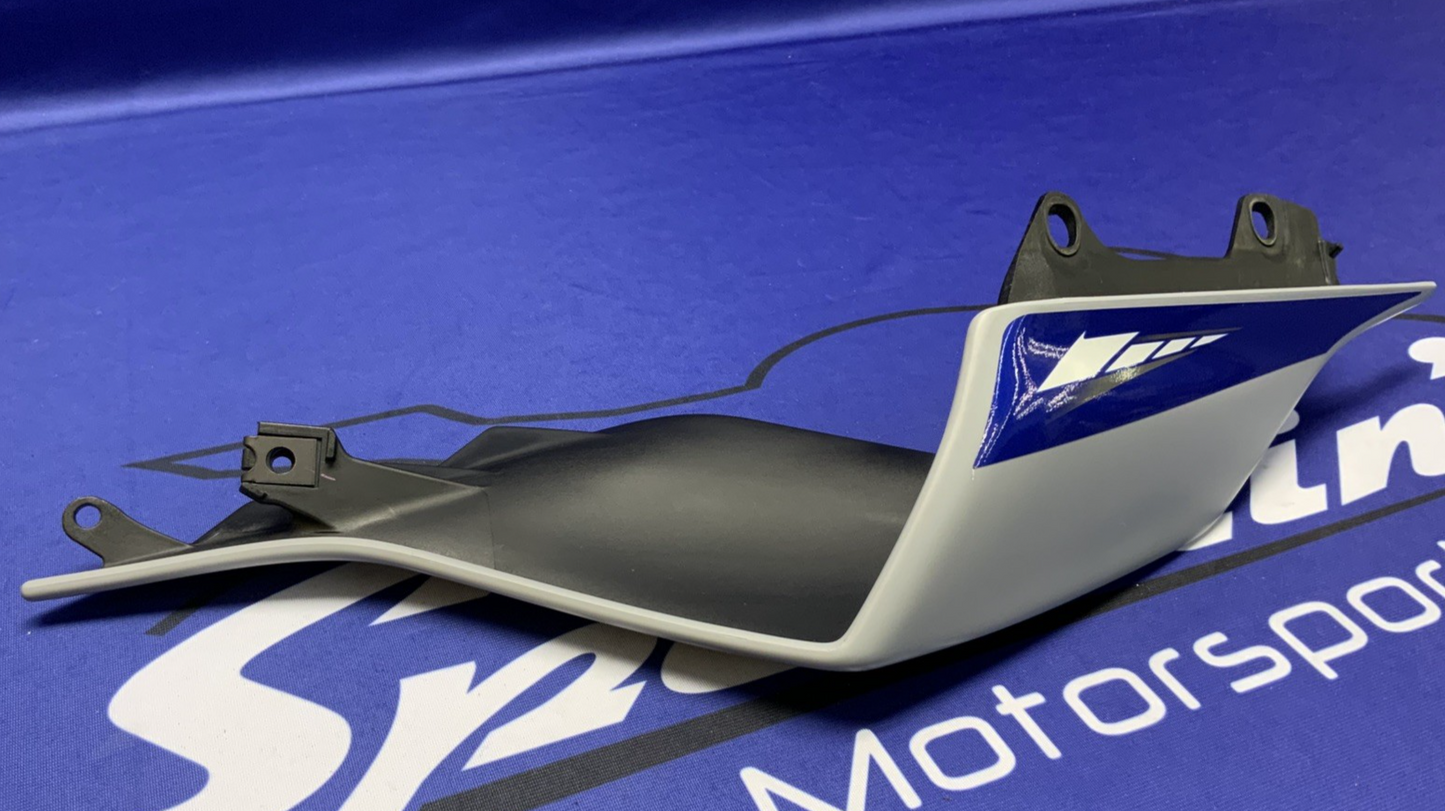 Yamaha Left Tail Fairing (Gray & Blue) YZF-R6 2017-2024 OEM BN6-W2171-50-P5