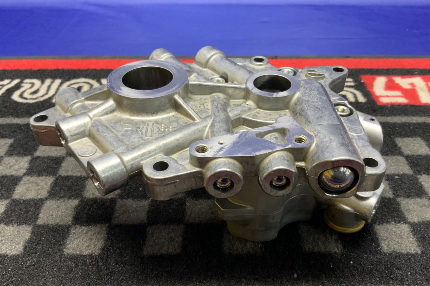 H-D Cam Shaft Support Plate W/ Oil Pump Assy Ultra Limited 2018-24 OEM 25400133