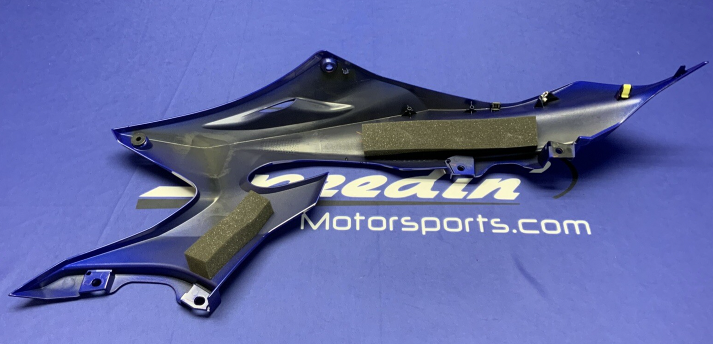 Yamaha Left Upper Fairing (Blue) YZF-R6 2017-2024 OEM BN6-2117V-00-P0