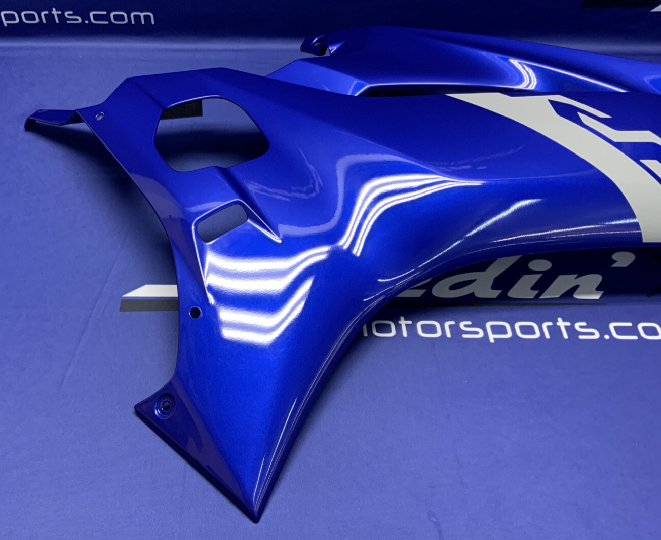 Yamaha Right Complete Fairing (Blue) YZF-R6 2017-2024 OEM BN6-W283V-90-P0