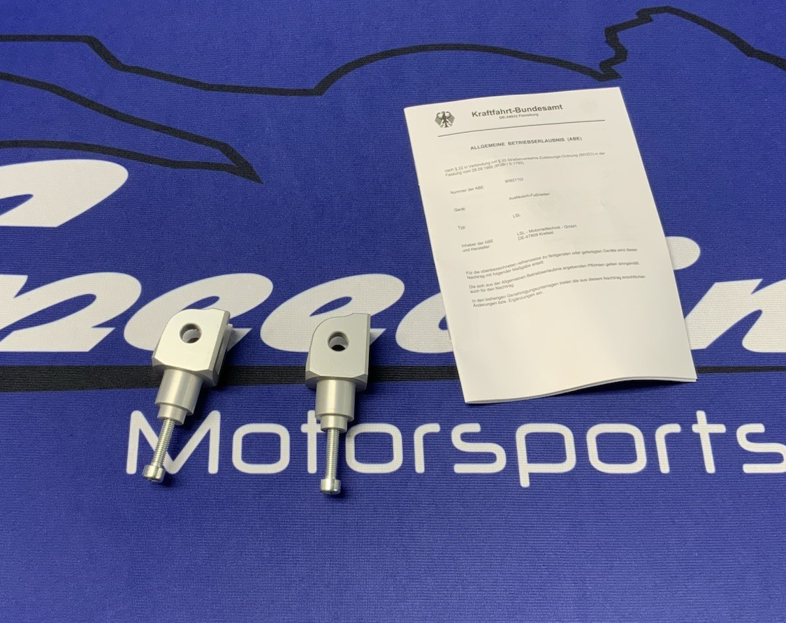 LSL Short Racing Peg W/ Mount GSX-R1000 2005 115-03SW