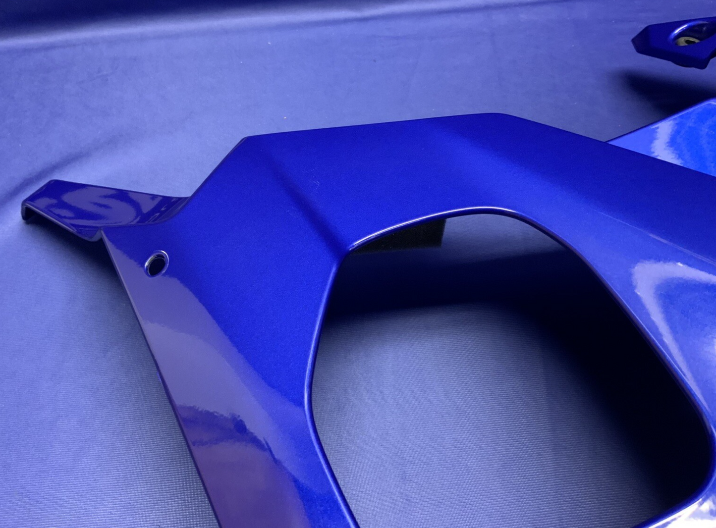 Yamaha Right Complete Fairing (Blue) YZF-R6 2017-2024 OEM BN6-W283V-90-P0
