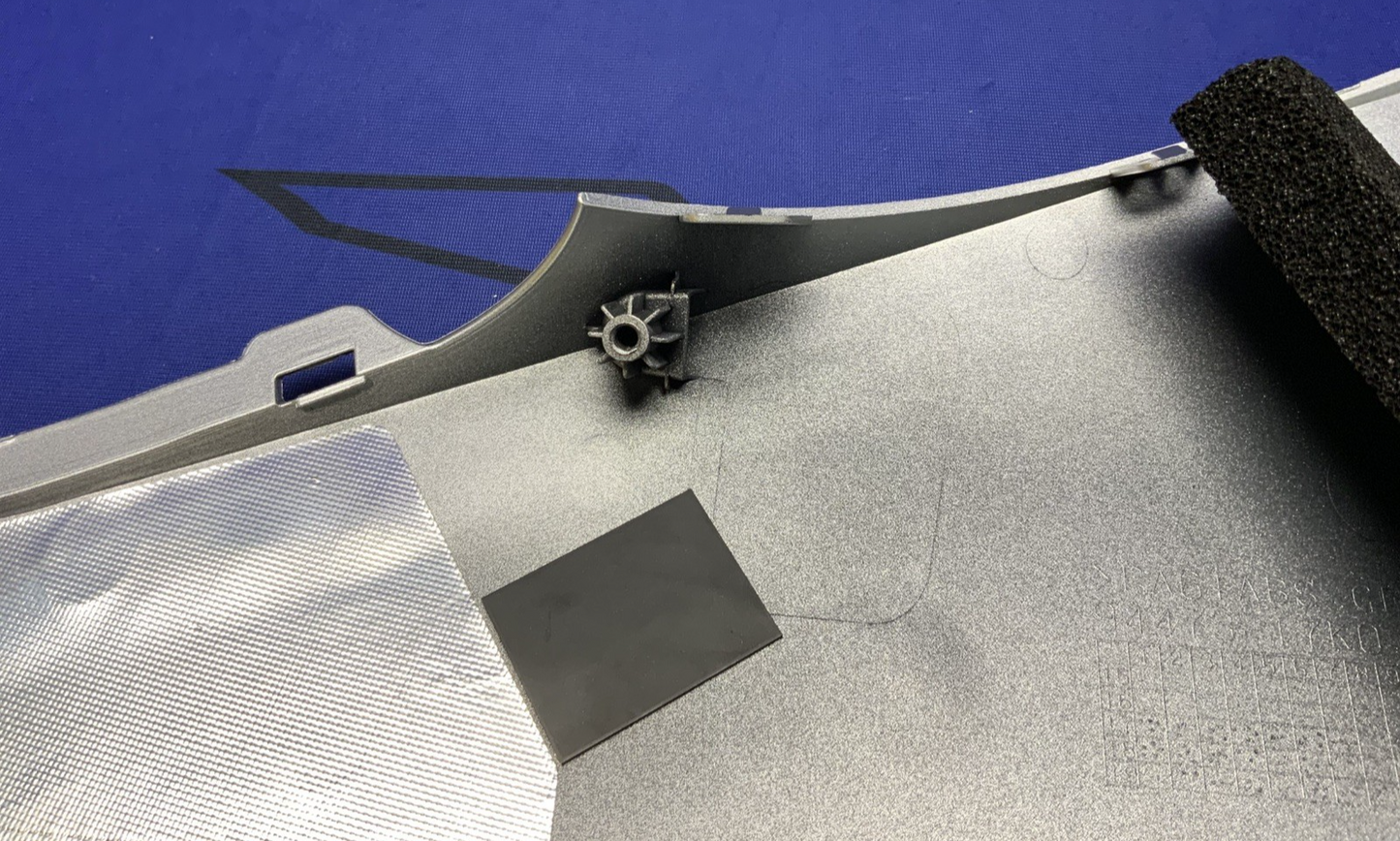 Suzuki Right Under Cowling (Silver) GSXR-1000/R 2017-2025 OEM 94400-17K00-QKA