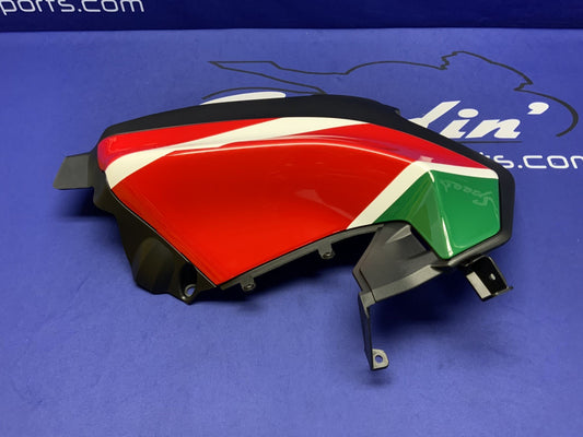 Ducati Left Tank Fairing Troy Bayliss Ed. Panigale V2 2022-2025 OEM 4801B041AB