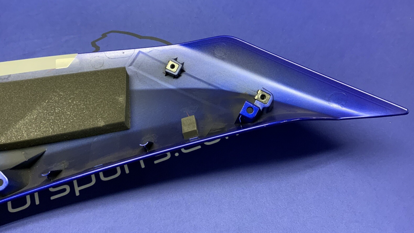 Yamaha Left Lower Fairing (Blue) YZF-R6 2017-2024 OEM BN6-W283U-90-P0