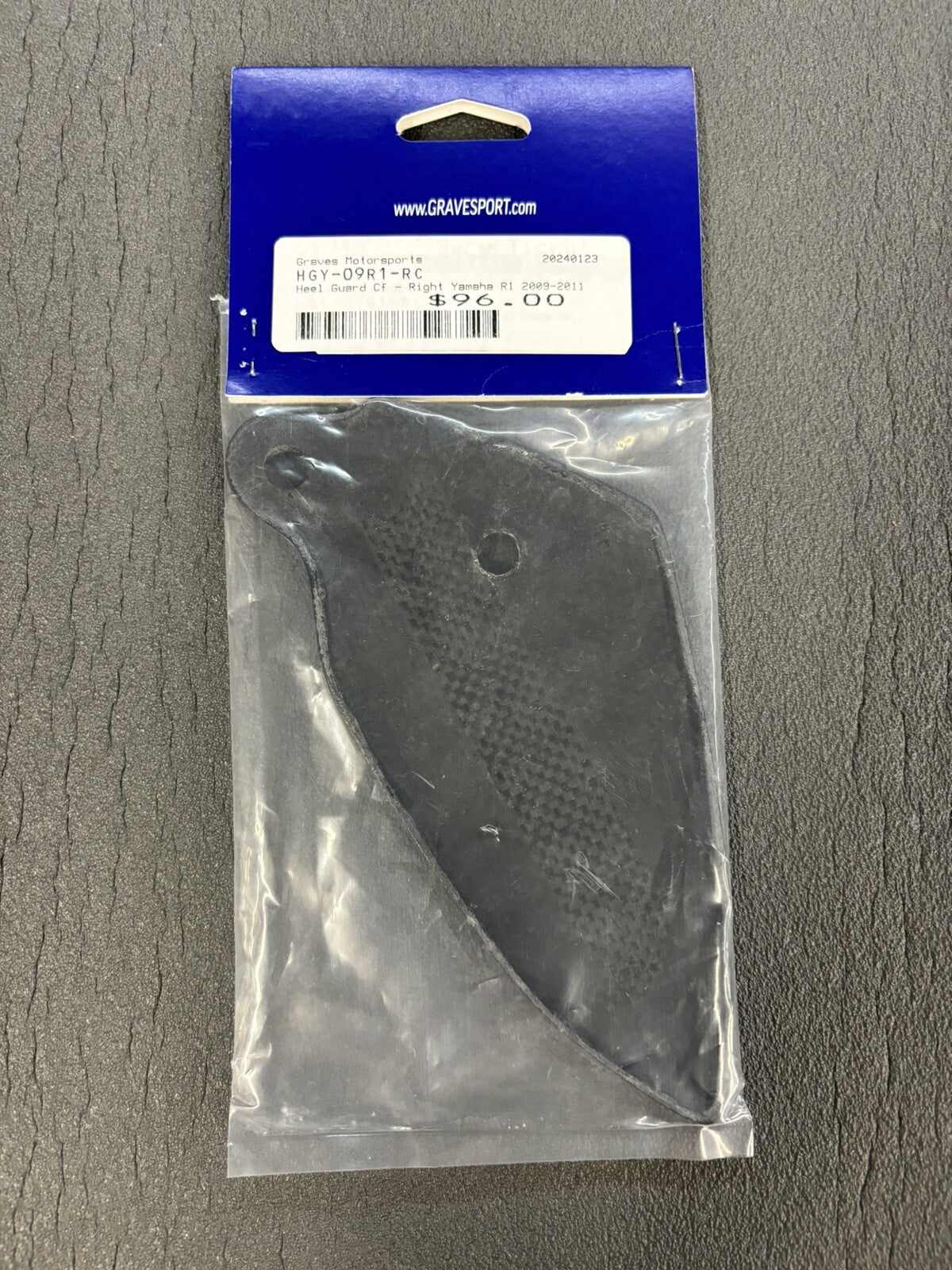 Graves Motorsports Yamaha YZF-R1 2009-2011 Right Heel Guard