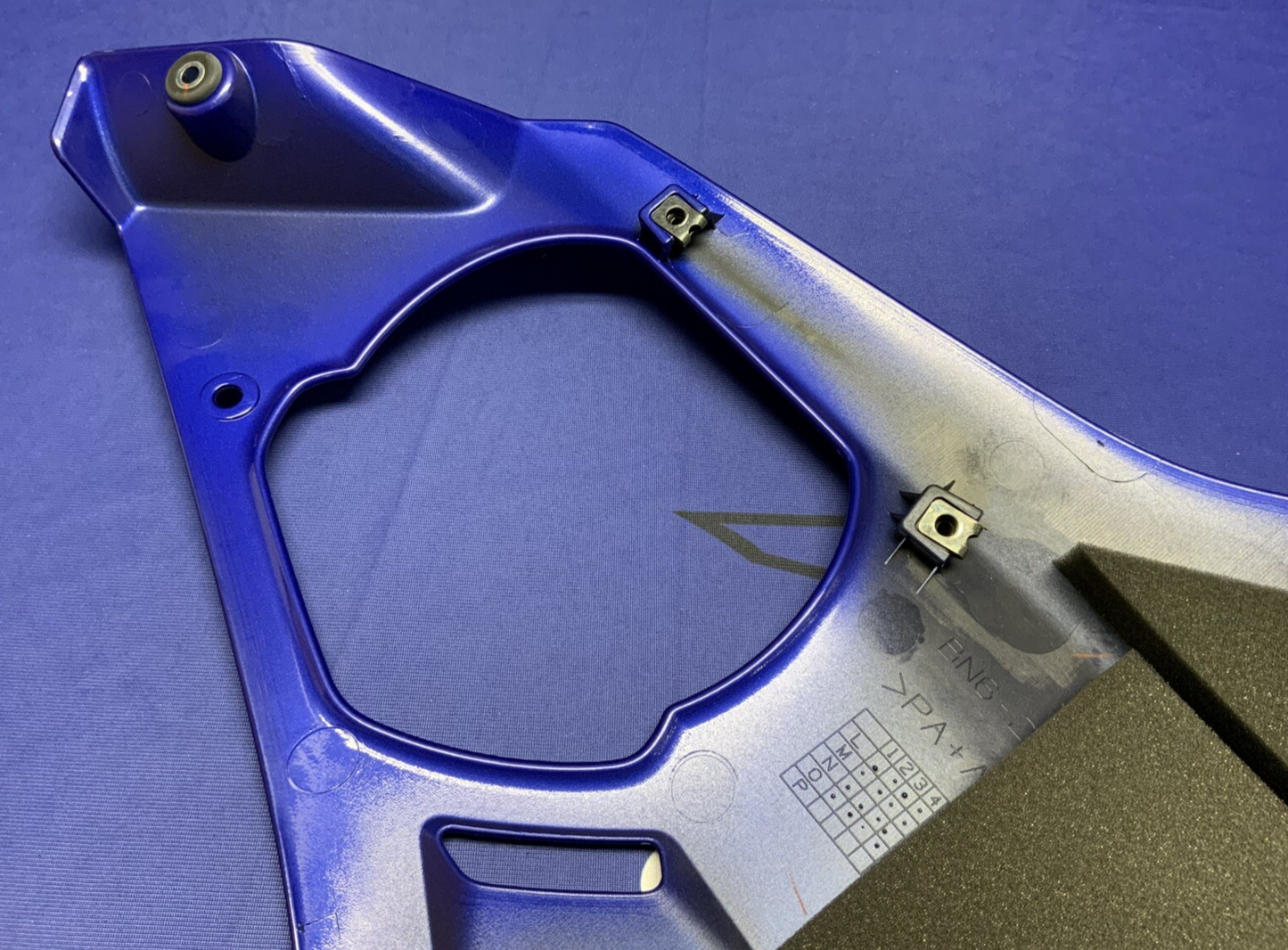 Yamaha Left Lower Fairing (Blue) YZF-R6 2017-2024 OEM BN6-W283U-90-P0