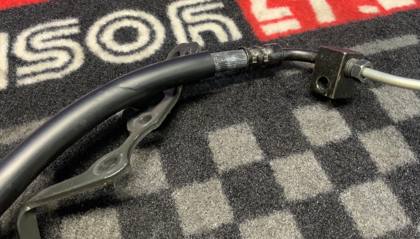 Yamaha Front Brake Line Assembly YZF-R6 2017-2024 OEM BN6-2584A-03-00