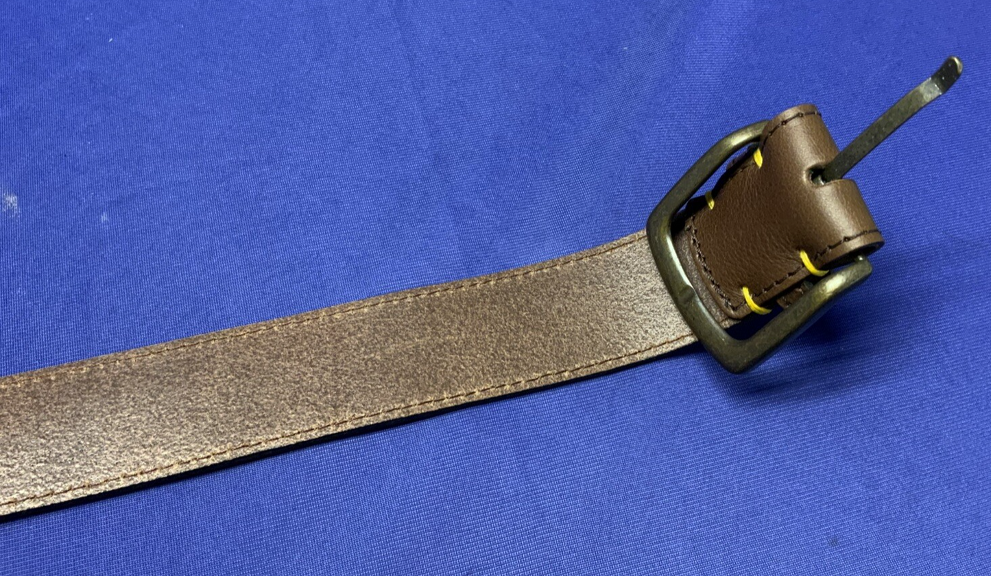 Ducati Scrambler Logo Leather Belt (Brown) 100 cm OEM 987691895