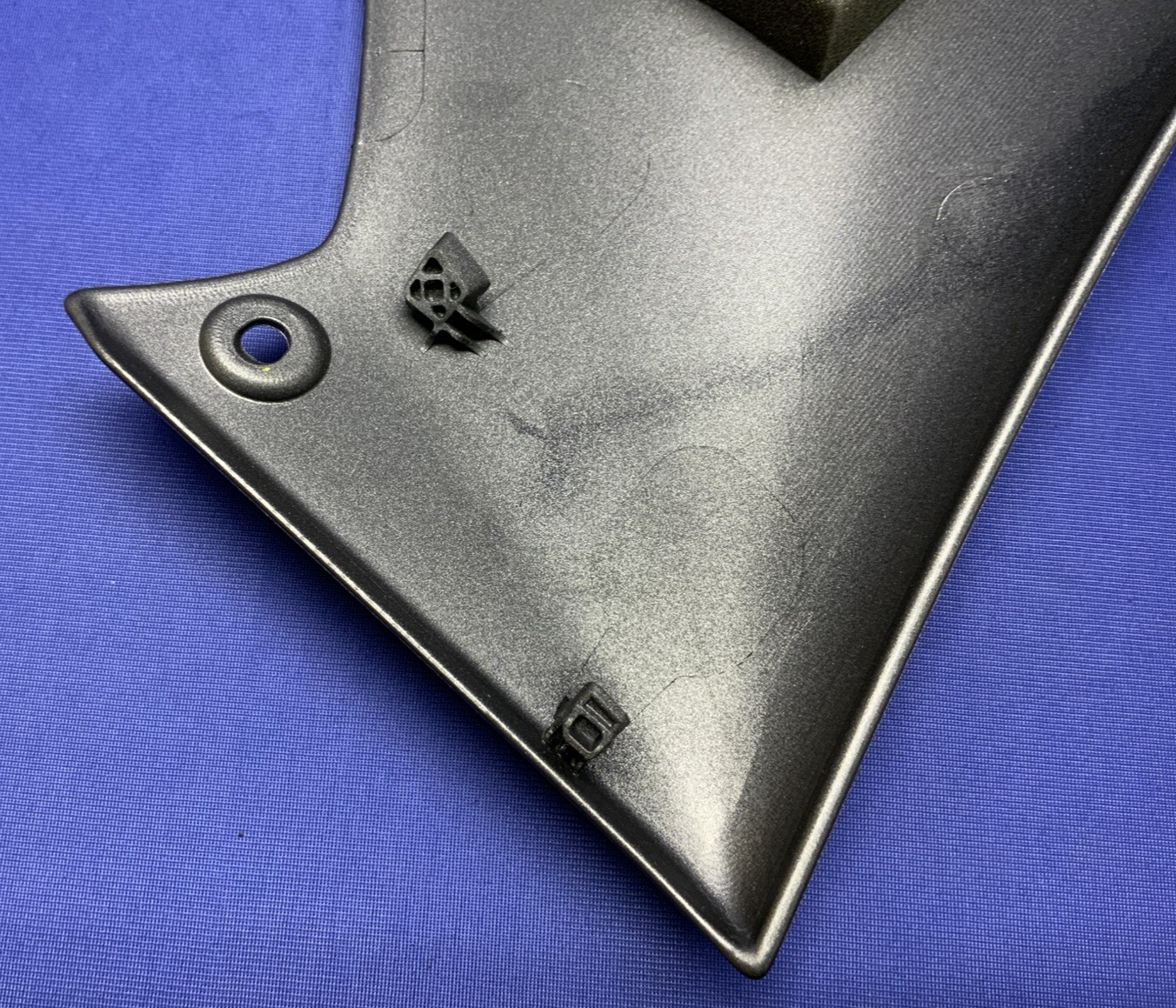Yamaha Left Lower Fairing (Dark Gray) YZF-R6 2017-2024 OEM BN6-W283U-80-P2