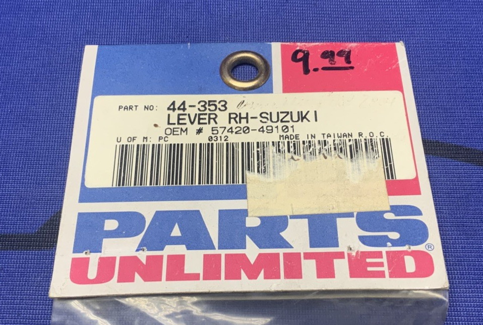 Parts Unlimited Brake Lever LT-F250 Quadrunner 1988-2001 44-353