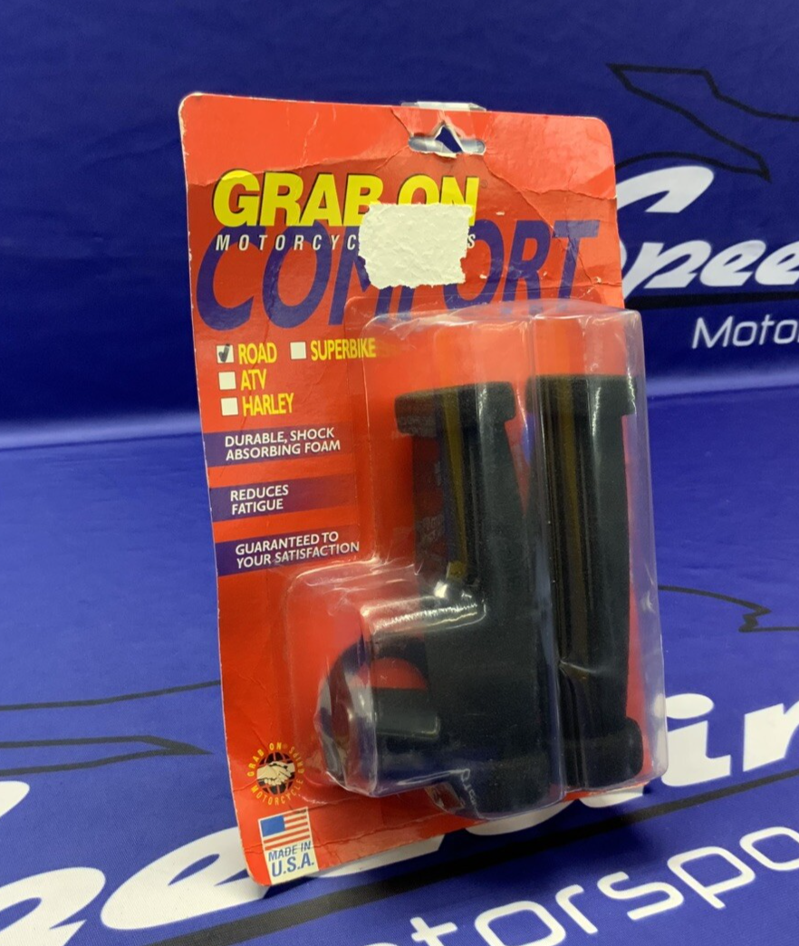 Grab On Black Comfort Road Grips 7/8 in. x 5 in. x 1.4 in 179221
