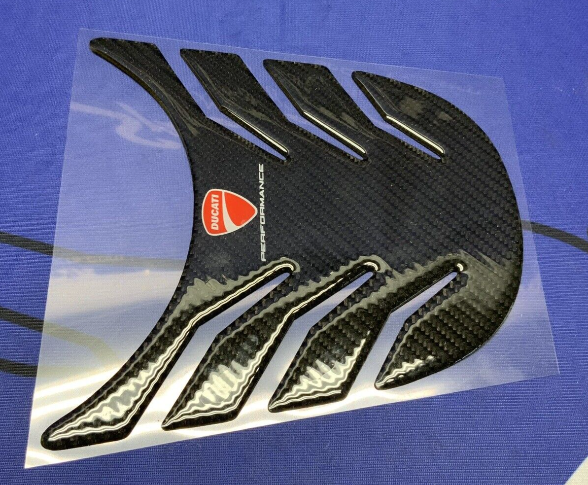 Ducati Performance Carbon Tank Guard Multistrada 1200 2010-2013 OEM 969A01710B