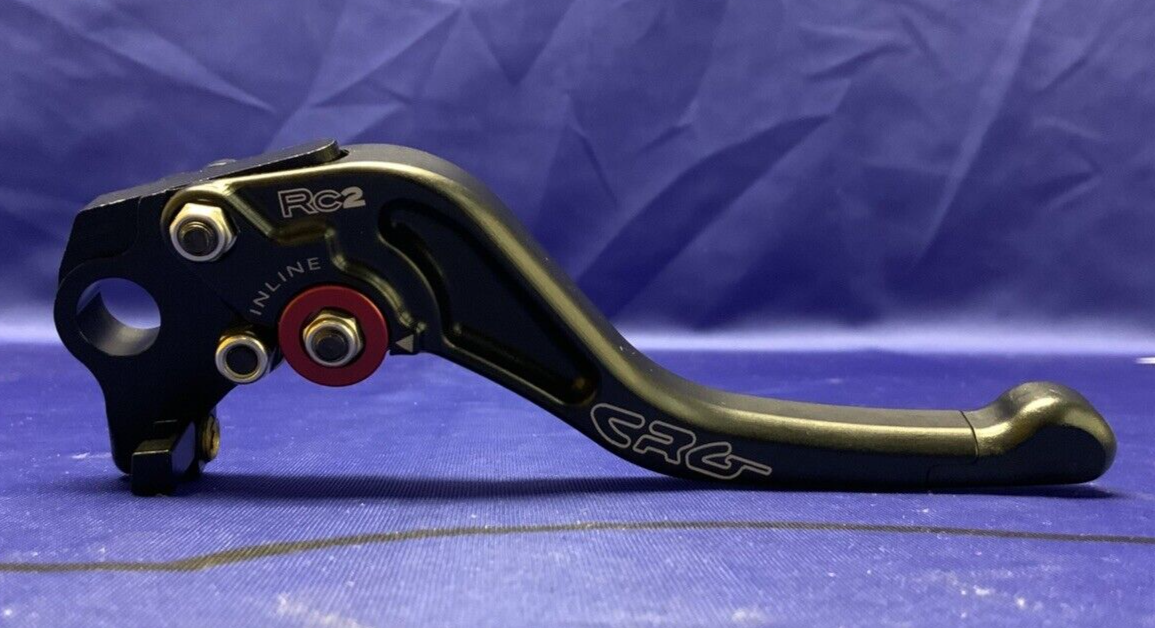 CRG Short RC2 Clutch Lever (Black) Ducati Monster 620/800/695 03-08 2AB-611-H-B
