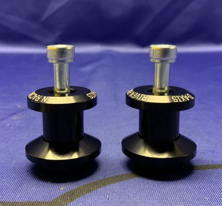 Driven Racing D Axis Spools (Black) YZF-R6 1999-2018 DXS-6 BK