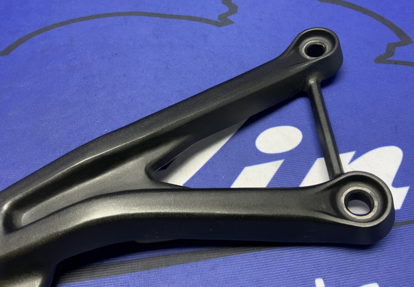 Kawasaki Left Passenger Foot Rest (Black) ZX-4R/RR 2023-2025 OEM 35063-1488-18R