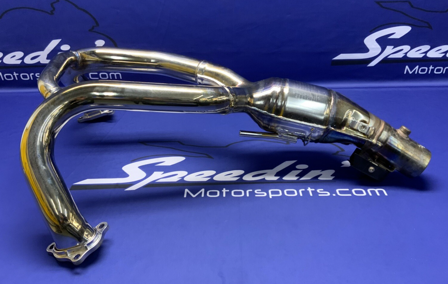BMW Chrome Plated Exhaust Manifold R1250GS 2018-2023 OEM 18519829769